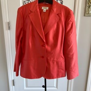 100% silk blazer from Talbots